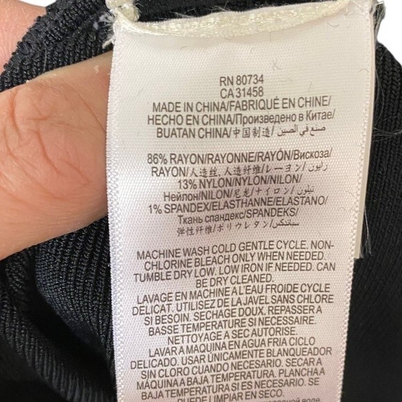 BCBG Maxazria Mini Body-Con Bandage Dress - Picture 6 of 6